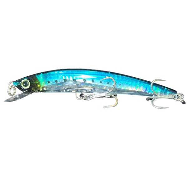 SEÑUELO YO-ZURI CRYSTAL 3D MINNOW (S) #GHIW, 130MM1