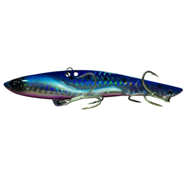 SEÑUELO CABALLITO TSURINOYA TEPAN VIB 105MM / 35G AZUL HOLOGRÁFICO1