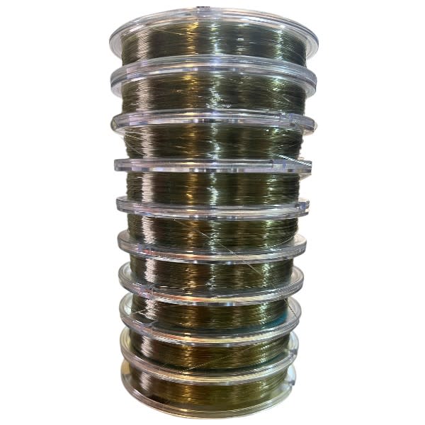 NYLON/ MONOFILAMENTO TRIPLE FISH HIGH TECH COPOLYMER VERDE BOLDO -100MTS-2