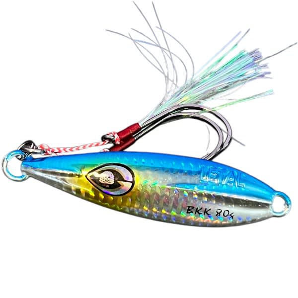 CHISPA JIG LETAL CON ANZUELOS BKK N°5 80GR #A1