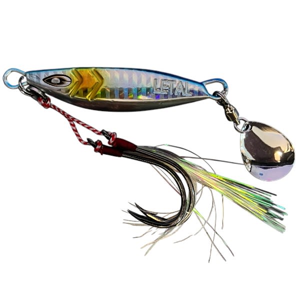 JIG LETAL META CON ANZUELOS BBK N°5 - 80GRS #D1