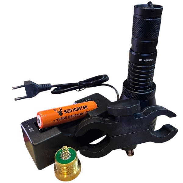 LINTERNA RED HUNTER KIT COMPLETO1