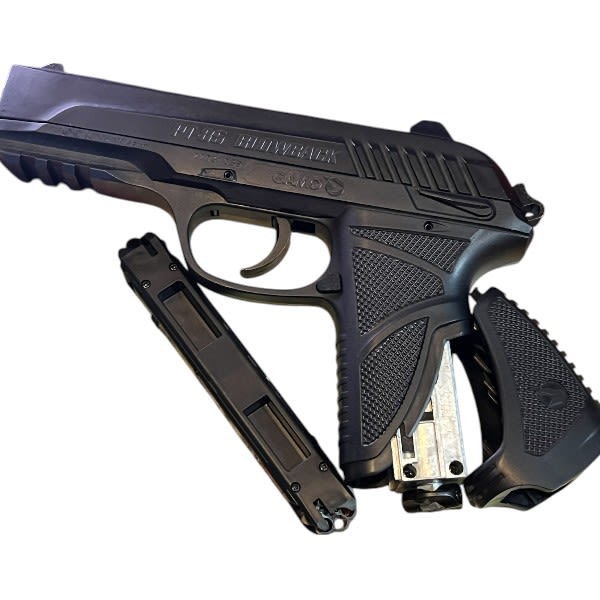 PISTOLA A POSTONES/ BALIN GAMO PT-85 BLOWBACK1