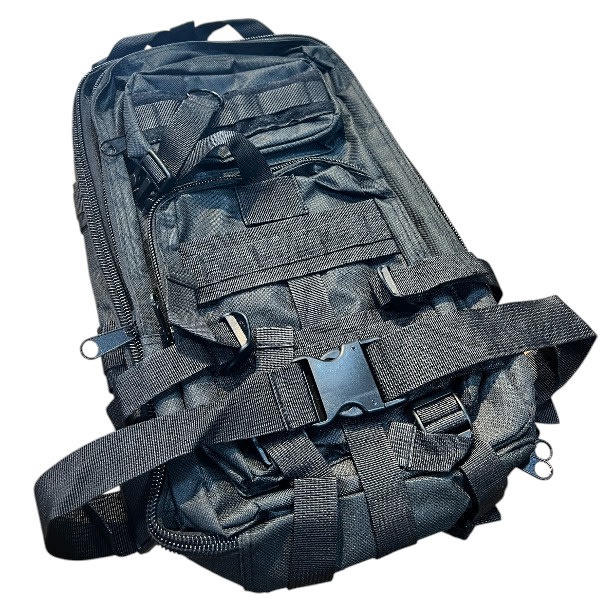 MOCHILA PEQUEÑA BARBARJC - NEGRA1