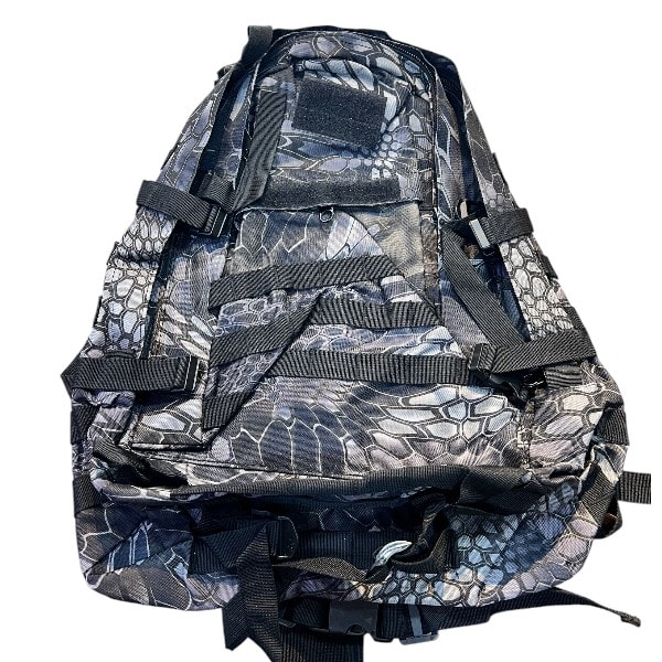 MOCHILA BARBARIC  NEGRA CON DISEÑO1