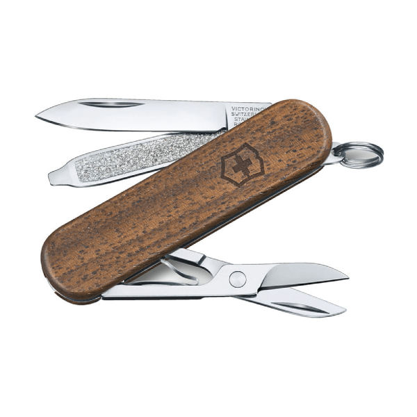 NAVAJA VICTORINOX CLASSIC SD WOOD COLOR CAFÉ1