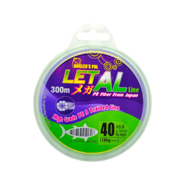 MULTIFILAMENTO LETAL HIGH GRADE PE VERDE FLUOR -300MTS-1