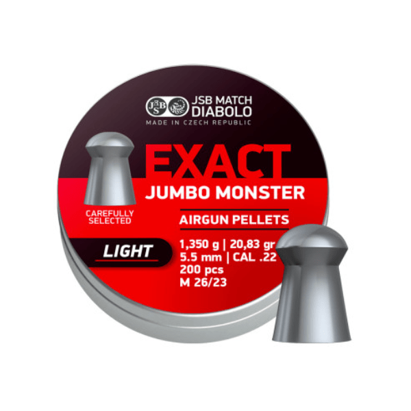 LATA DE POSTONES JSB EXACT JUMBO MONSTER LIGHT, UNI. 2001