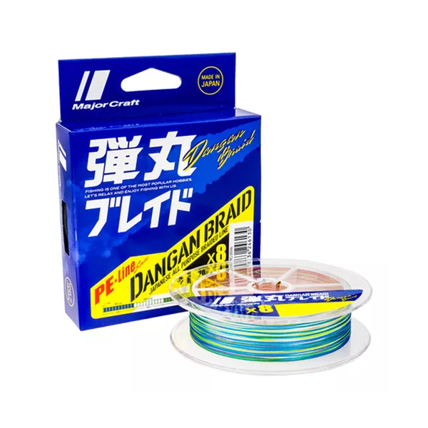 MULTIFILAMENTO MAJORCRAFT PE-LINE DANGAN BRAID MULTICOLOR -300MTS-1