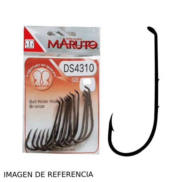 ANZUELOS MARUTO BAIT HOLDER HOOKS BRONZE #DS43101
