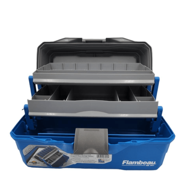 CAJA PARA SEÑUELOS FLAMBEAU 6382TB - AZUL1