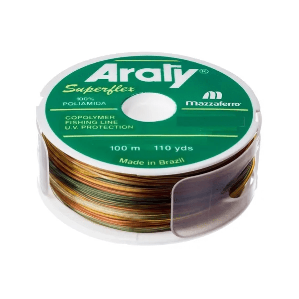 NYLON/ MONOFILAMENTO ARATY SUPERFLEX MULTICOLOR -100MTS-1