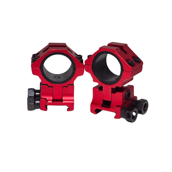 MONTURA COMANDER RIEL 22 AJUSTABLE - ROJO1