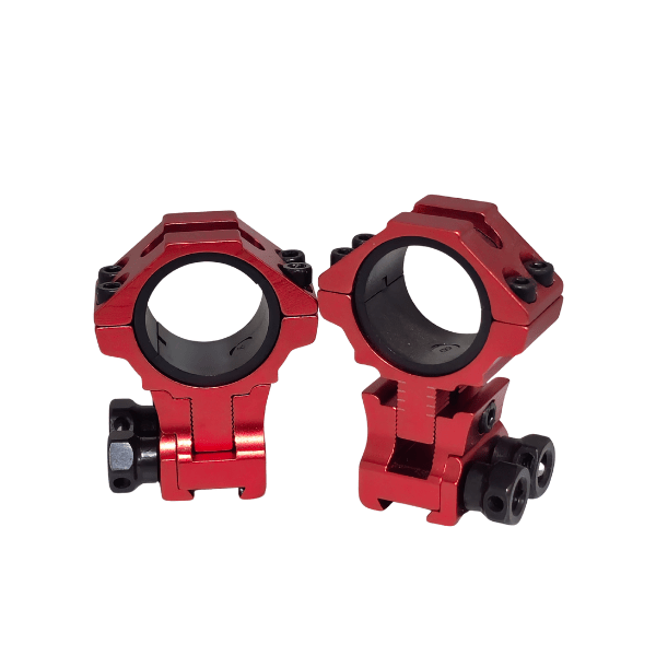 MONTURA COMANDER RIEL 11 AJUSTABLE - ROJO1