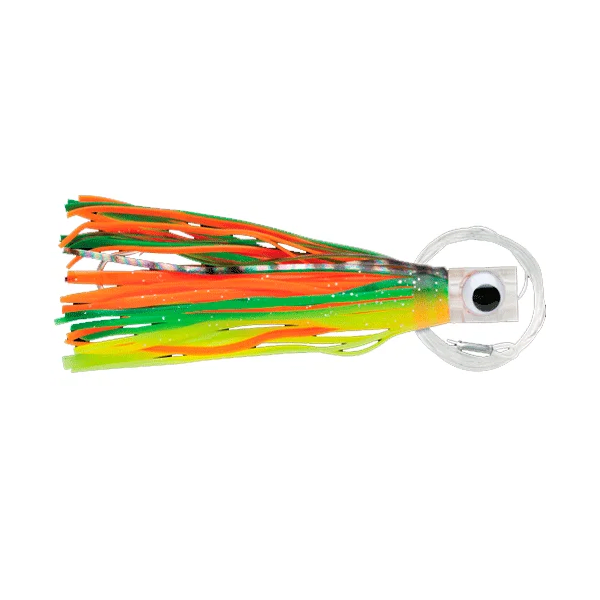 SEÑUELO WILLIAMSON DORADO CATCHER RIGGED 15CM NARANJO/VERDE FLUOR1