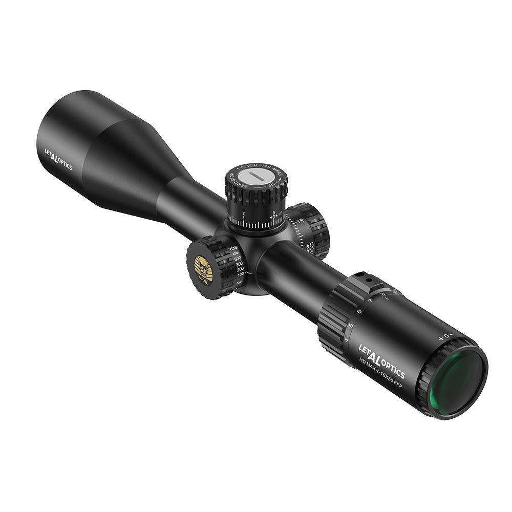 MIRA TELESCÓPICA LETAL HD MAX 4-16X50 FFP (TUBO 30MM)4