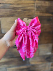 Lazo coquette variedad de colores traba metalica