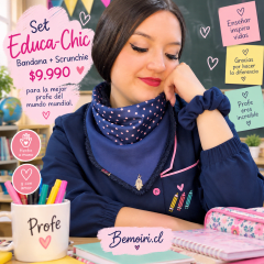 Set Educa Chic azul 0