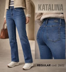 Jeans KJ 2602 recto azul