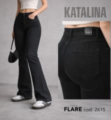 Jeans KJ 2615 flare negro