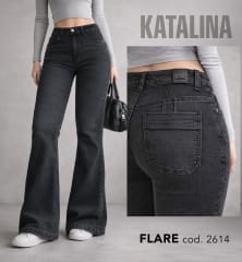 Jeans KJ 2614 flare grafito