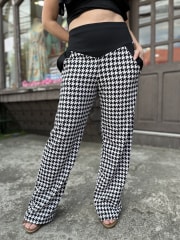 Palazzo Graciela pretina negra con bolsillo 1