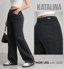 Jeans KJ 2622 wide leg grafito