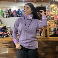 Poleron Maritza lanilla cachemira lila velvet 0