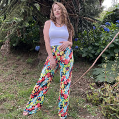 Palazzo lycra floral 0