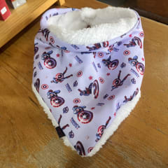 Bandana Niño Capitan America blanco