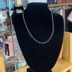 Cadena plata 925 corazones 50 cms