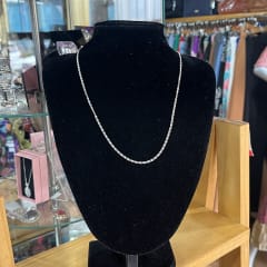 Cadena plata 925 eslavon grueso 50cms