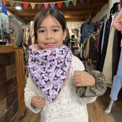 Bandana Isidora Kuromi palo rosa 0