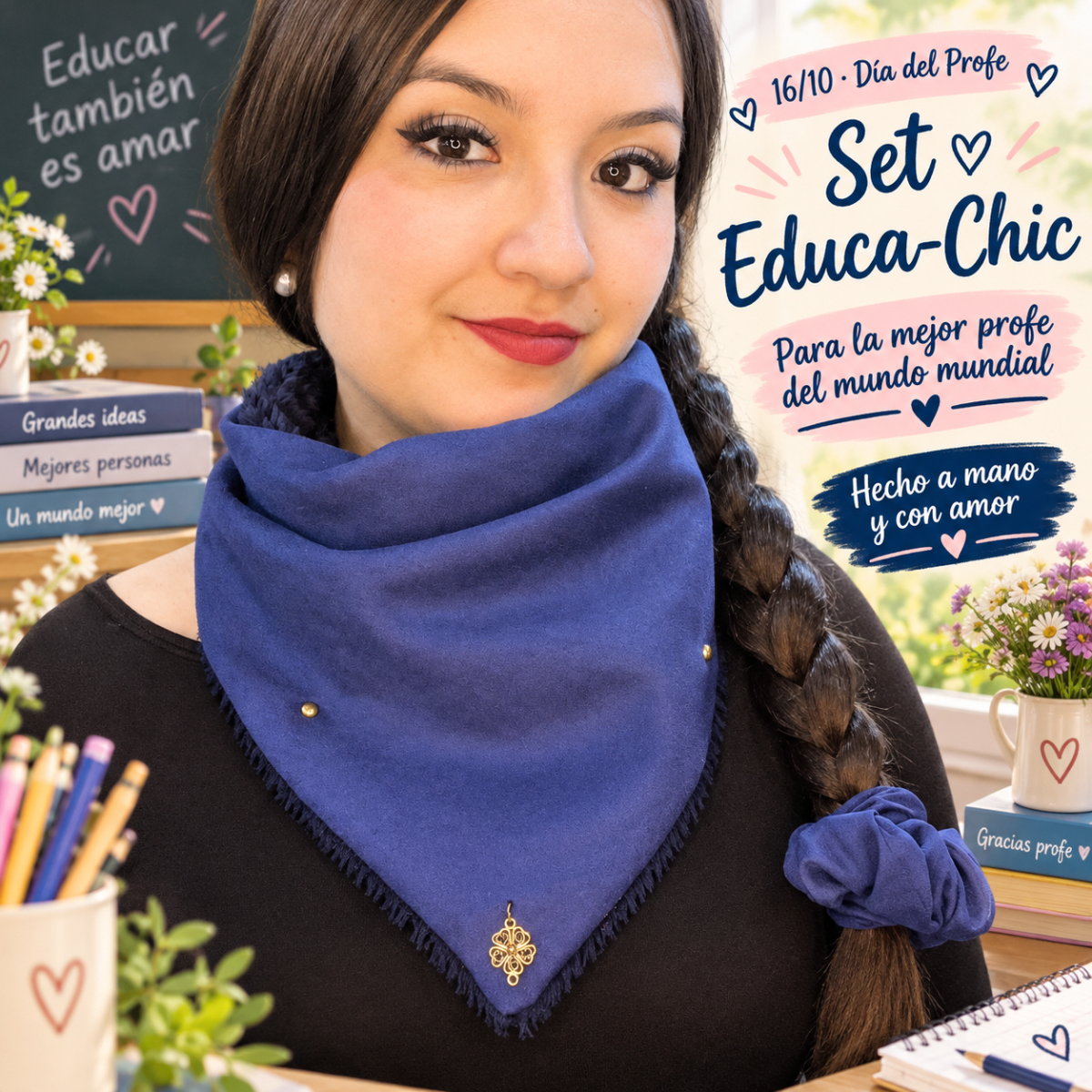 Set Educa Chic azul10