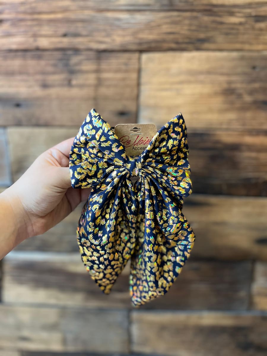 Lazo coquette variedad de colores traba metalica12