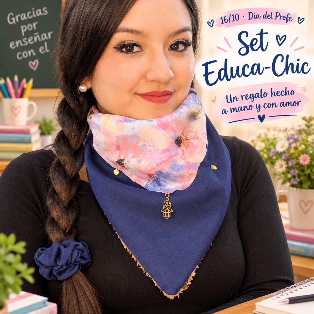 Set Educa Chic azul6