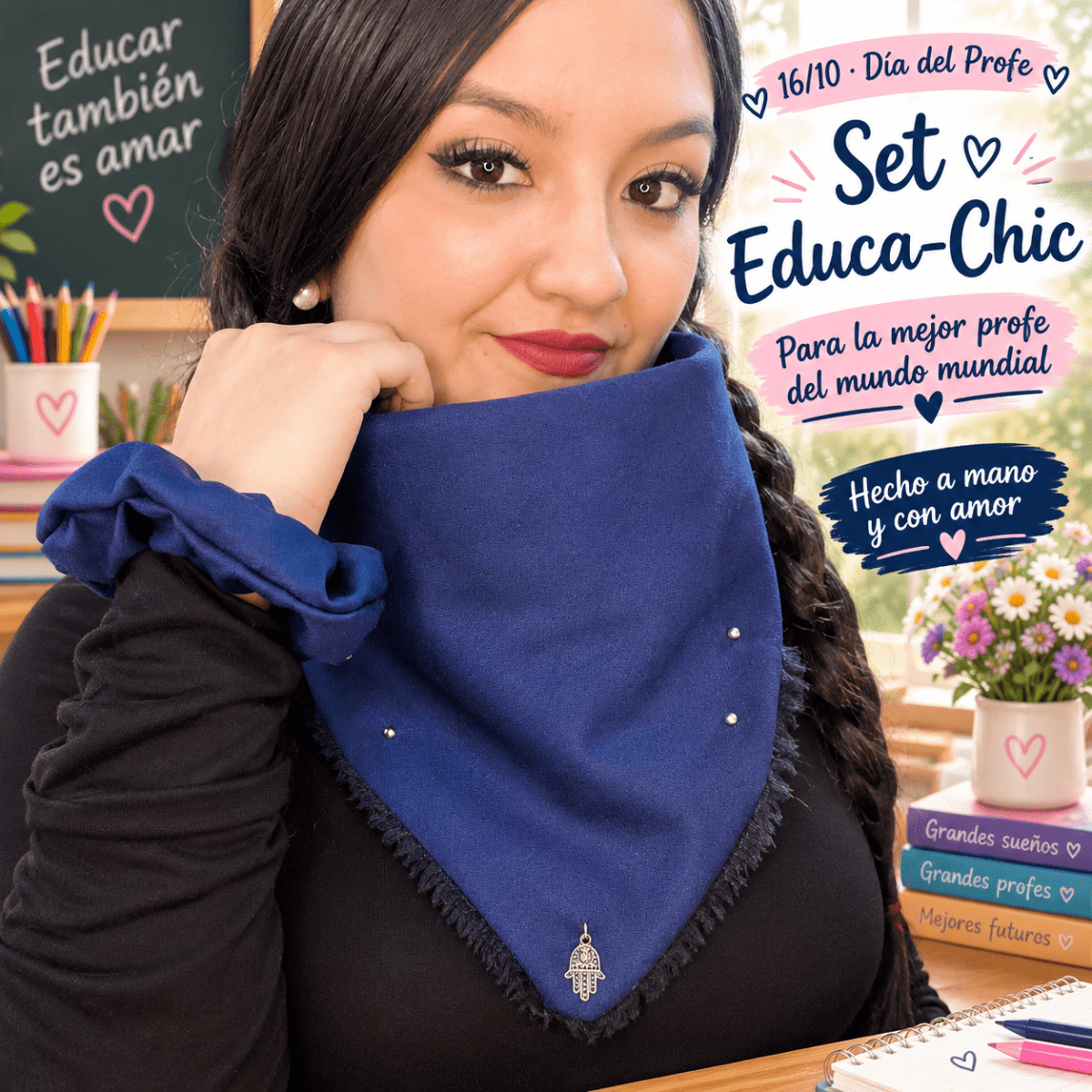 Set Educa Chic azul9