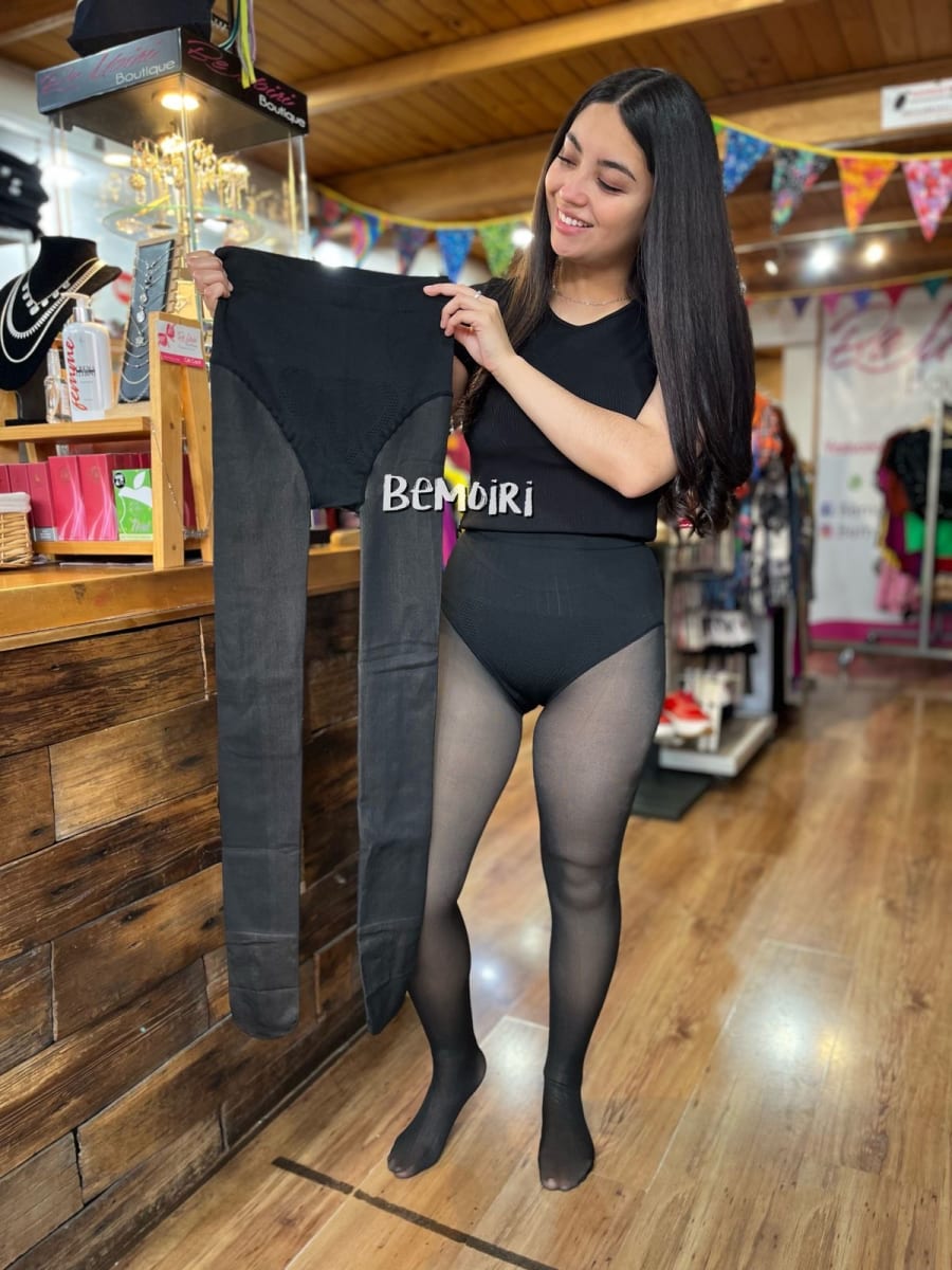 Panty efecto piel térmicas con control de abdomen y push up3