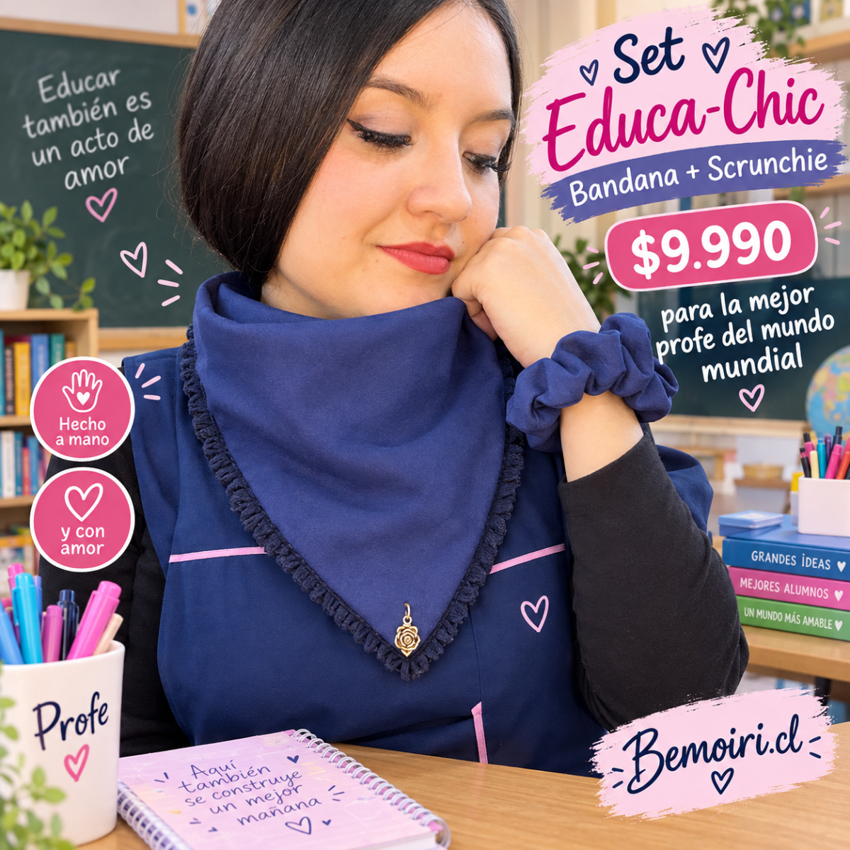Set Educa Chic azul3