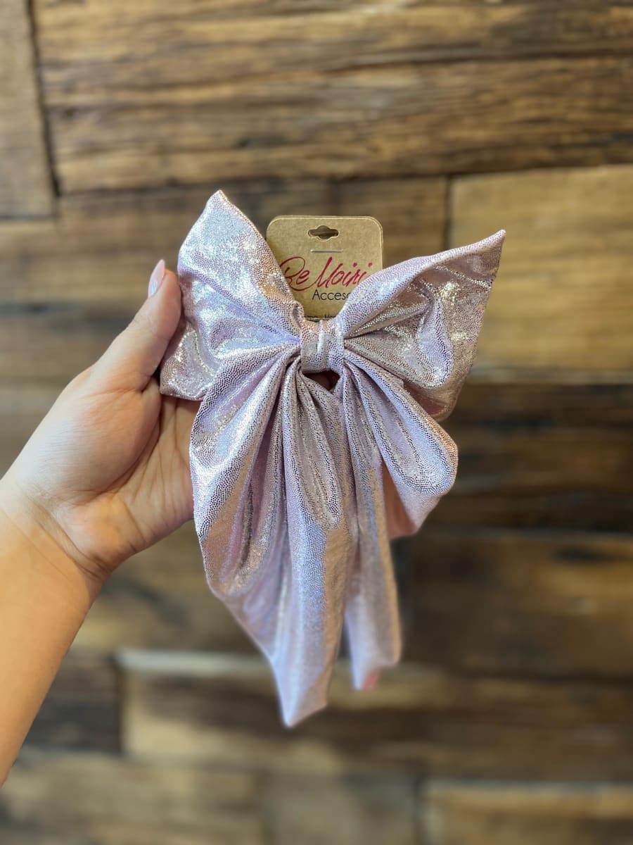 Lazo coquette variedad de colores traba metalica3