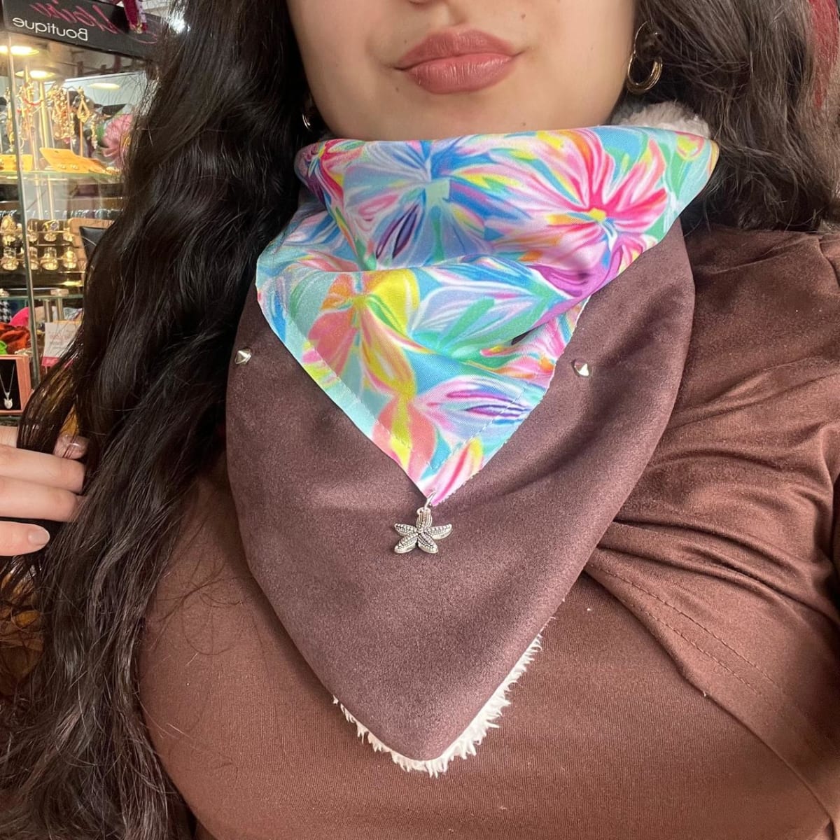 Bandana Cony chiporro con dijes variedad de colores8