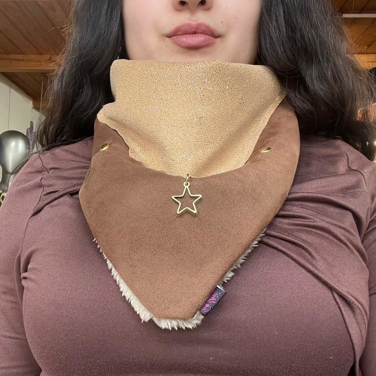 Bandana Cony chiporro con dijes variedad de colores7