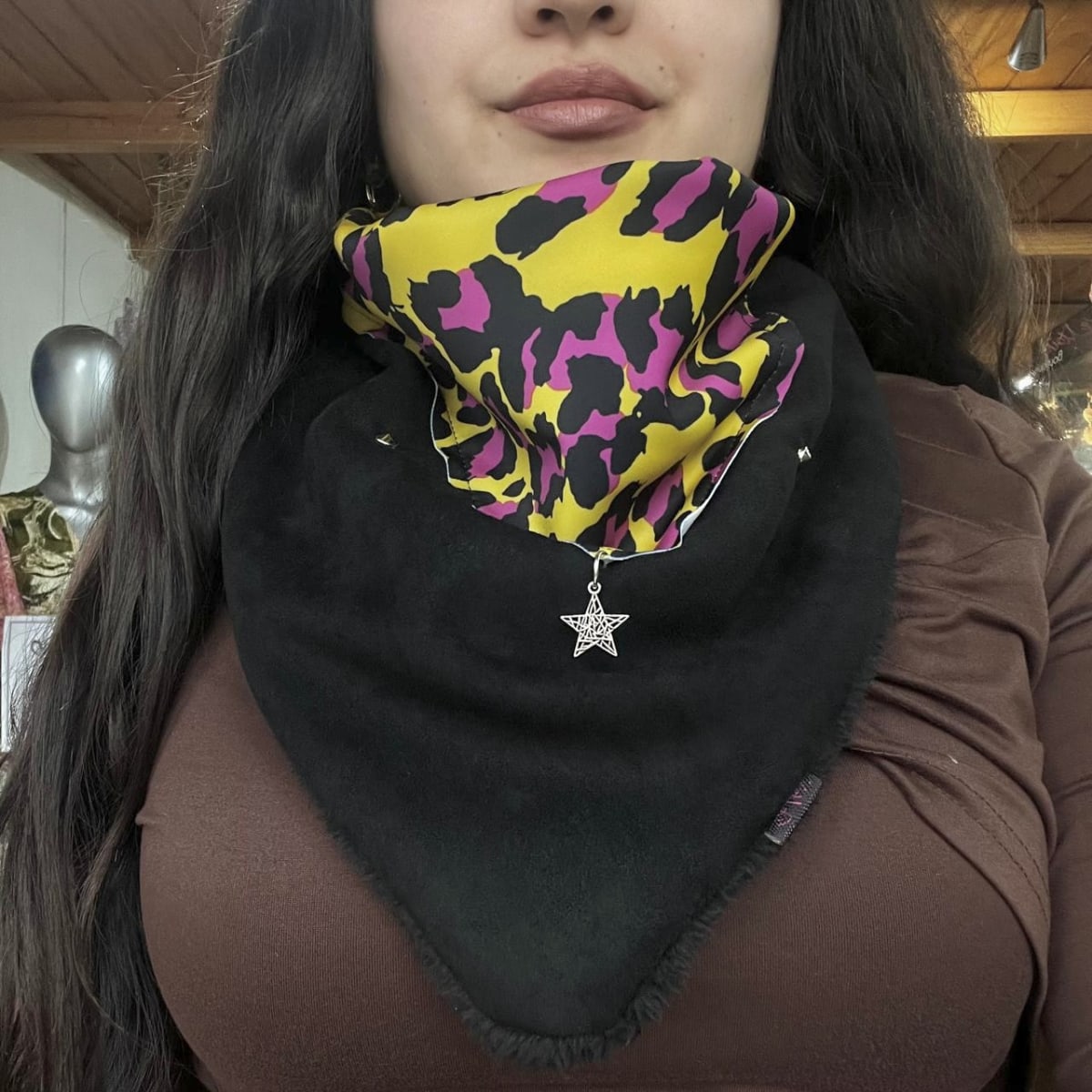 Bandana Cony chiporro con dijes variedad de colores2