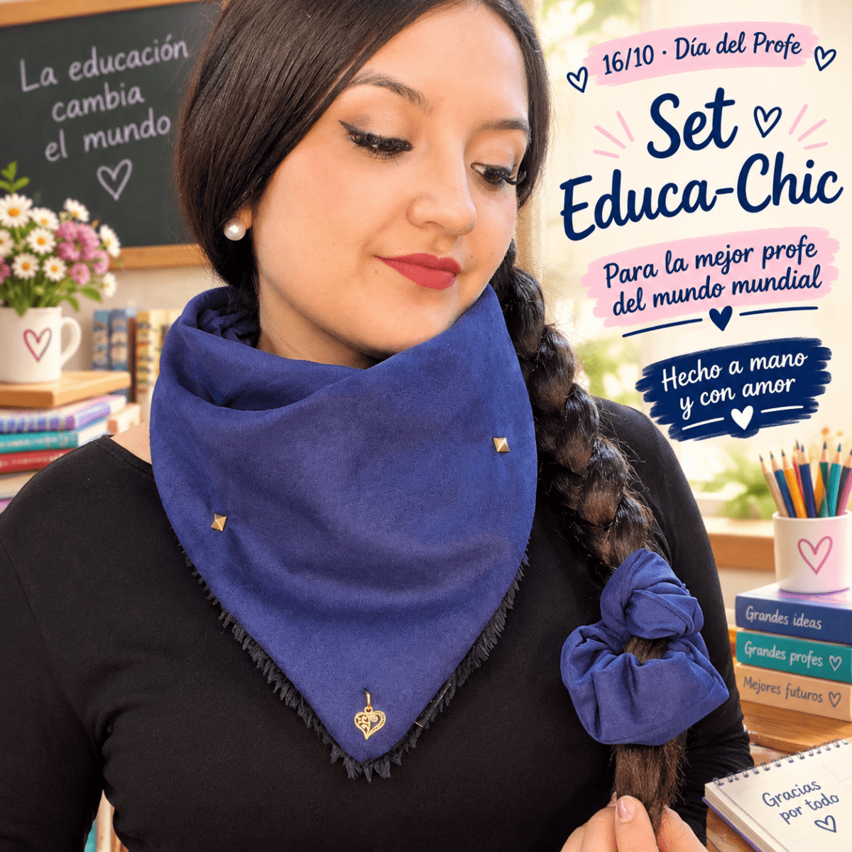 Set Educa Chic azul11