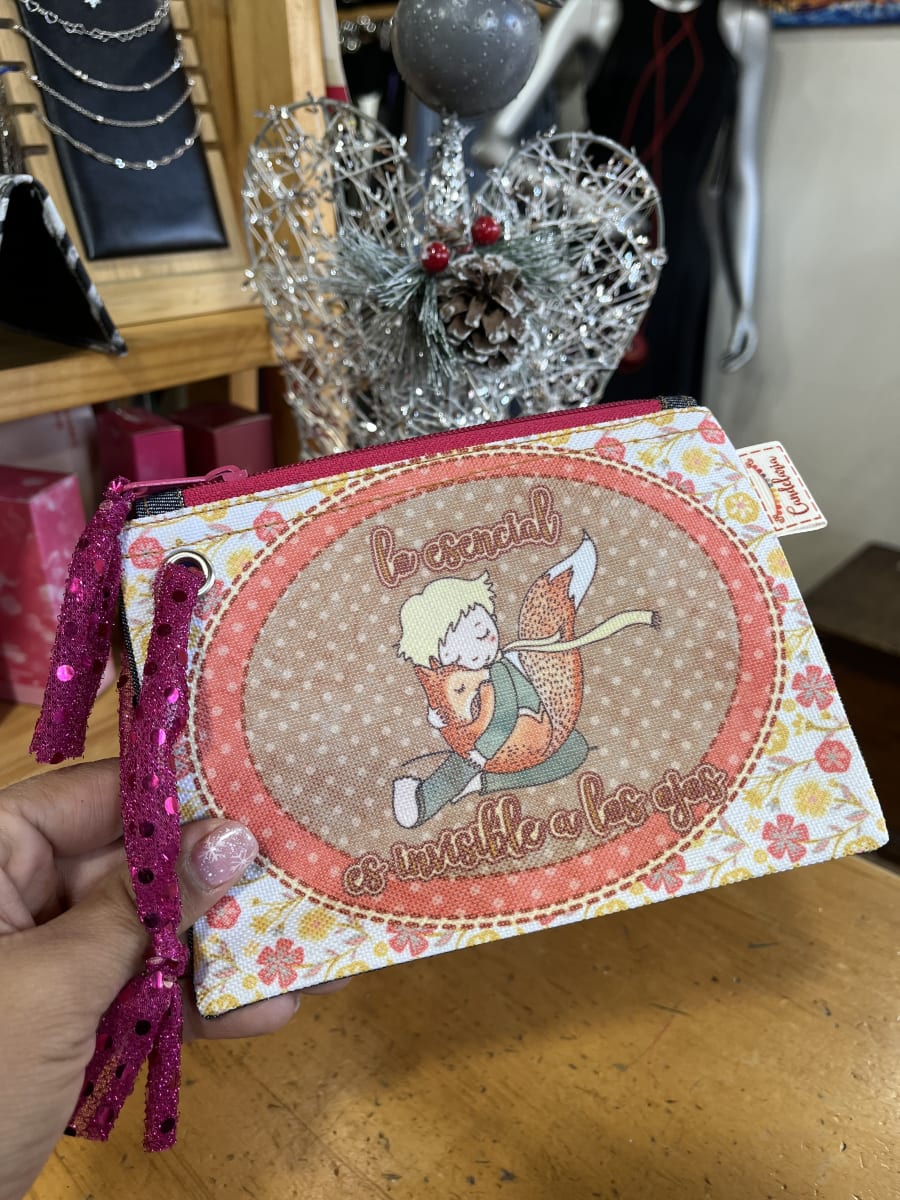 Monedero XL sublimado El Principito variedad de colores2