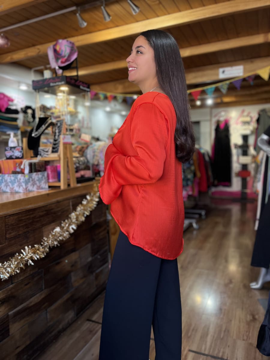 kimono Party bambula rojo1