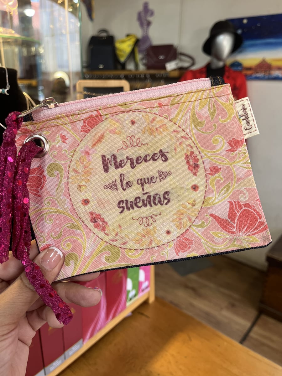 Monedero XL sublimado “mereces lo que sueñas” variedad de colores5