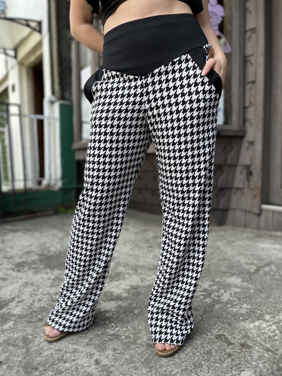 Palazzo Graciela pretina negra con bolsillo1