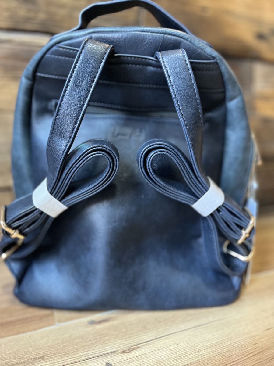 Mochila Lilas verde 3 cierres2