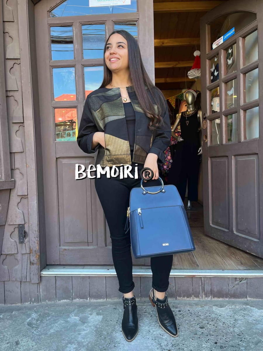 Mochila Secret urbana marino4